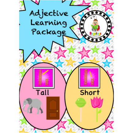 Adjective Workbook - Tall and Short